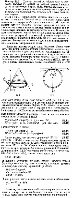 substr(Цепочка массой m , образующая окружность радиуса R, надета на гладкий круговой конус с углом полу раствора 0 (рис. 33.1). Найти натяжение цепочки, если она вращается с постоянной угловой скоростью w вокруг вертикальной оси, совпадающей с осью симметрии конуса.,0,80)