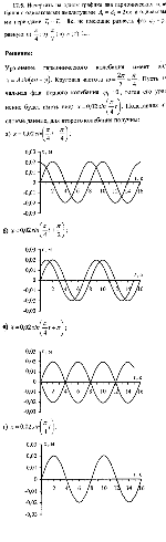 substr(Начертить на одном графике два гармонических колебания с одинаковыми амплитудами А1 = А2 = 2 см и одинаковыми периодами Т1 = Т2 = 8 с, но имеющими разность фаз ?2–?1, равную: а) ?/4; б) ?/2; в) ?; г) 2?,0,80)