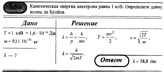 Определите длину волны соответствующую