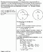 Платформа в виде диска вращается по инерции вокруг вертикальной оси, совершая