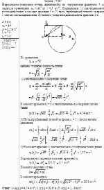 Нормальное ускорение точки, движущейся по окружности радиусом 4 м, задаётся