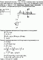 Грузы одинаковой массы (m<sub>1</sub> = m<sub>2</sub> = 0,5 кг) соединены нитью перекинуты