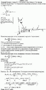 Длинный провод с током I = 50 А изогнут под углом φ = ?π, так как показано на