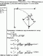 Камень брошен горизонтально со скоростью v<sub>x</sub> = 15 м/с. Найти нормальное