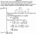 На продолжении тонкого диэлектрического стержня (нити) длиной <i>l</i><sub>1</sub>,