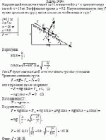 На наклонной плоскости длиной <i>l</i> = 10 м и высотой h = 5 м находится груз массой m