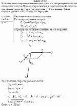 В момент, когда скорость падающего тела v<sub>0</sub> = 4 м/с, оно разорвалось на три