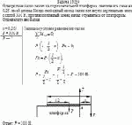Однородная балка лежит на горизонтальной платформе, свешиваясь с нее на 0,25