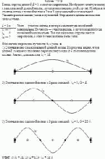 Концы струны длиной L = 1 м жестко закреплены. Изобразите стоячую волну с