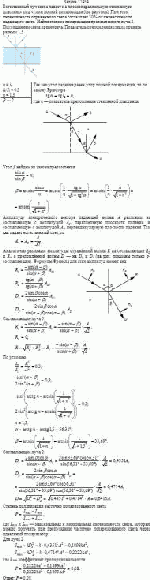 Естественный луч света падает на плоскопараллельную стеклянную пластинку