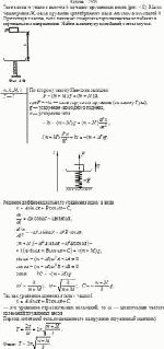 Тело массы m упало с высоты h на чашку пружинных весов (рис. 4.9). Масса чашки