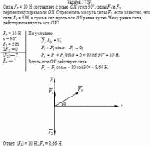 Сила F<sub>3</sub> = 10 Н составляет с осью ОХ угол 30°, силы F<sub>1</sub> и F<sub>2</sub>