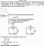 На рисунке изображены графики убывания силы тока при размыкании двух