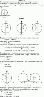 Кольцо радиусом R катится без проскальзывания по горизонтальной поверхности