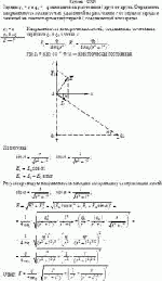 Заряды q<sub>1</sub> = q и q<sub>2</sub> = –q находятся на расстоянии <i>l</i> друг от друга.