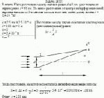 В опыте Юнга расстояние между щелями равно d = 5 мм, расстояние до экрана равно