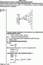 Дифракционная решетка освещена падающим нормально монохроматическим светом.