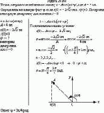 Точка совершает колебания по закону x = Acos(ωt+φ), где A = 4 см. Определить