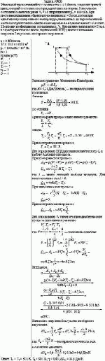 Идеальный многоатомный газ в количестве ν = 0,4 моль совершил прямой цикл,
