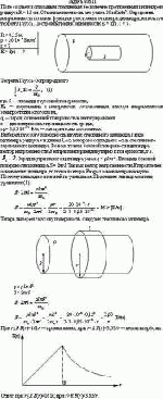 Поле создается сплошным стеклянным бесконечно протяженным цилиндром радиуса