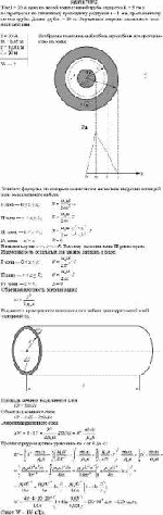 Ток I = 20 А идет по полой тонкостенной трубе радиусом R = 5 см и возвращается по