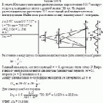В опыте Юнга две узкие щели, расположенные на расстоянии 0,557 мм друг от друга,